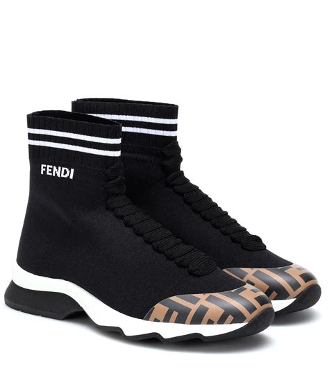 fake fendi sock shoes|fendi sock sneakers women's.